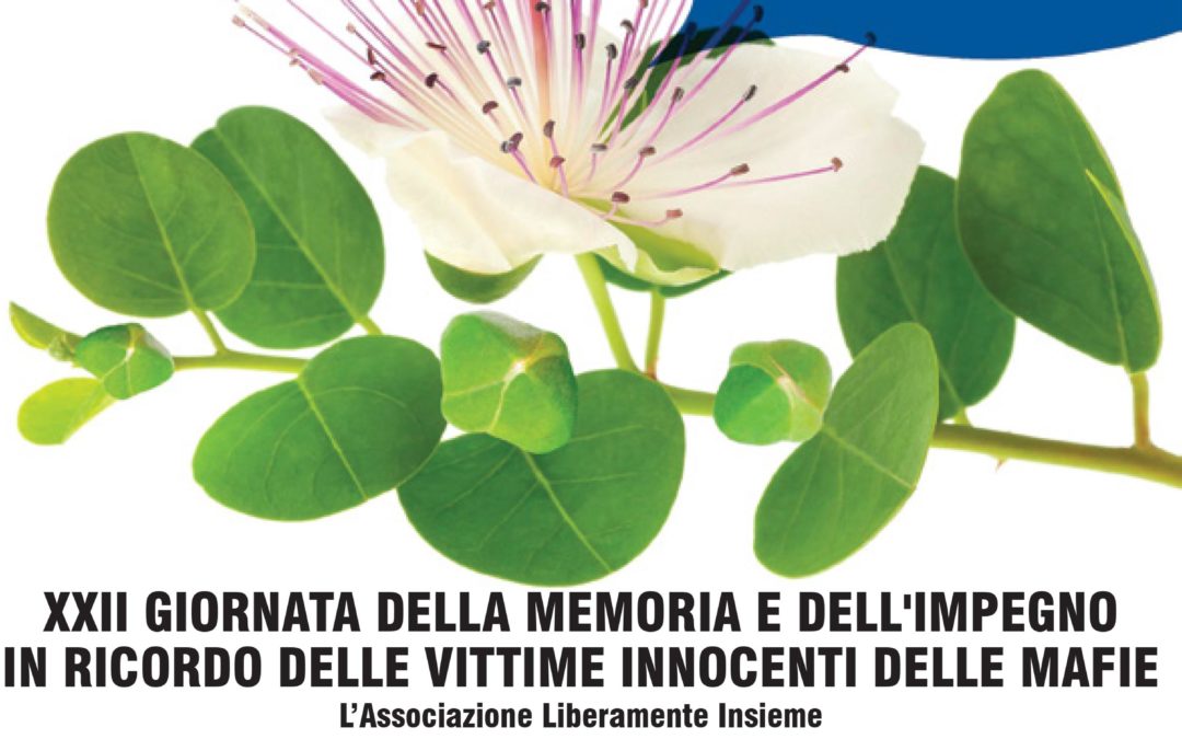 XXII giornata in memoria di tutte le vittime di mafia