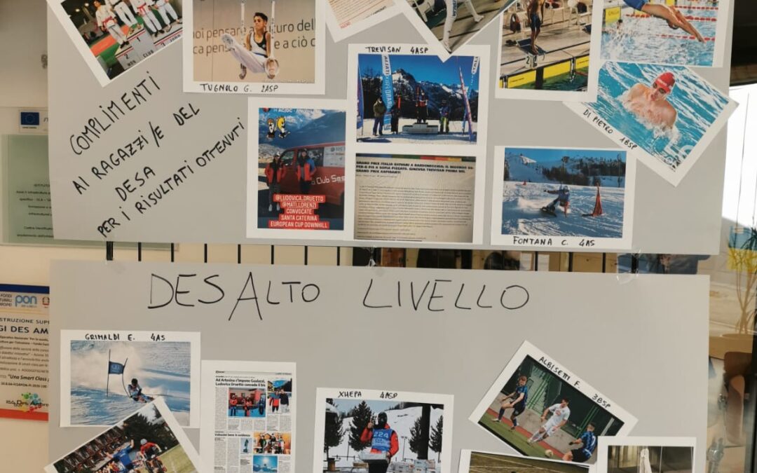 Progetto didattico sperimentale Studente-atleta di alto livello anno scolastico 2020/2021.